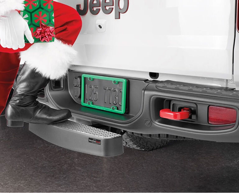 Santa standing on BumpStep
