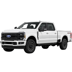 image of white ford f 250 truck angled toward the left