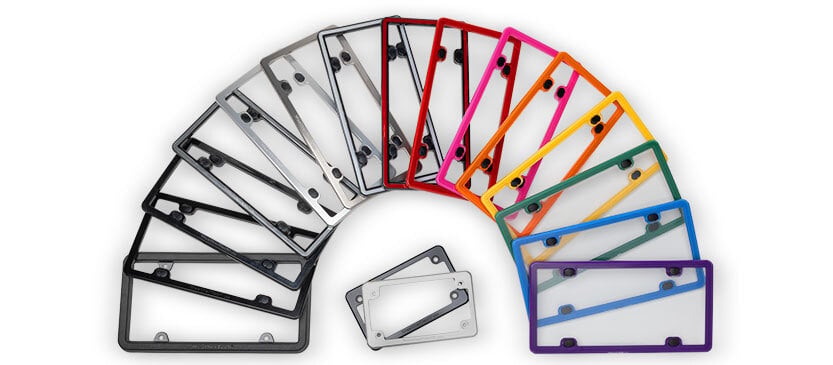 License Plate Frames Banner