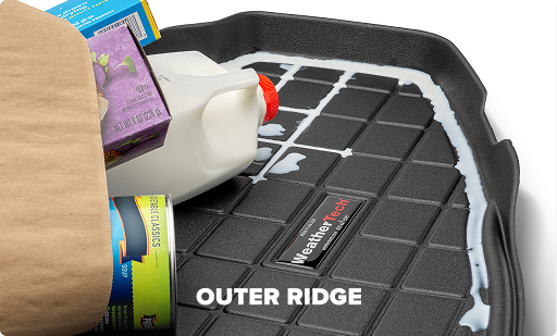 Toyota RAV4 Cargo Liner Outer Ridge